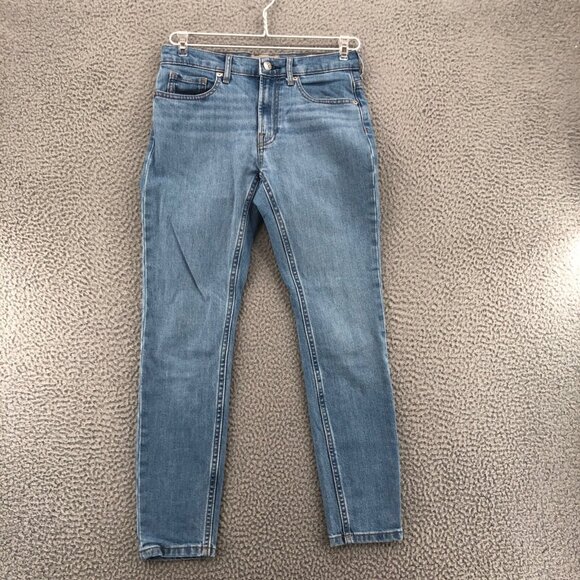 Everlane Jeans Womens 26 Blue Light Wash Denim Ankle Skinny Leg Stretch Everyday - Picture 1 of 11